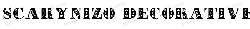 SCARYNIZO DECORATIVE字体转换